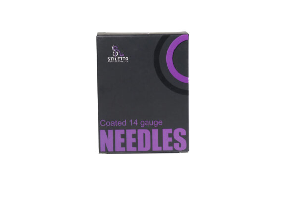 Stiletto Threaded Pin Needle Blades 14G