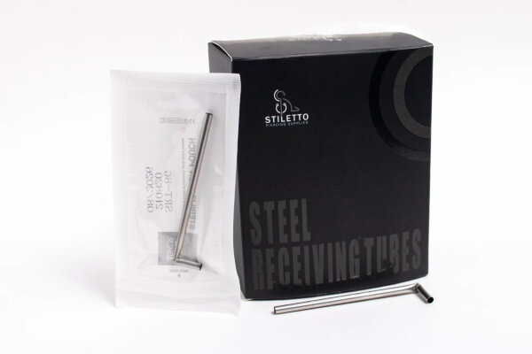 Stiletto Steel Pre-Bent Receiving Tubes 8G